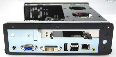 Car-PC PCI-Riser Adapter-Set f. M350 Gehuse und Intel D945GSEJT Mainboard